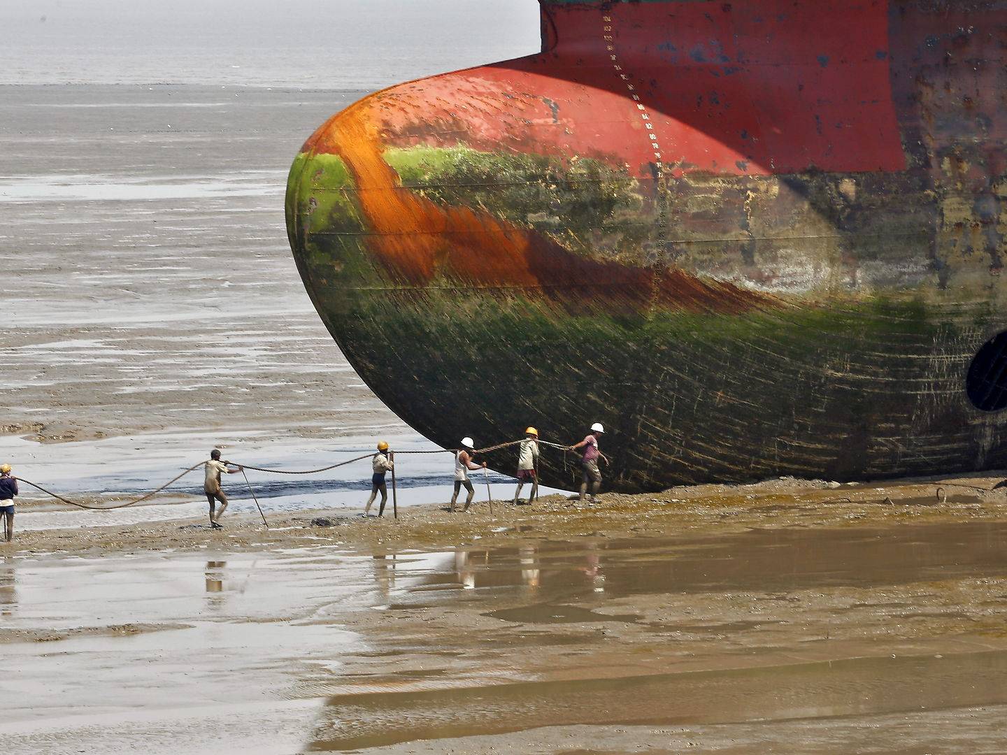 Majority of scrap-ready ships ended up at beaches in Bangladesh